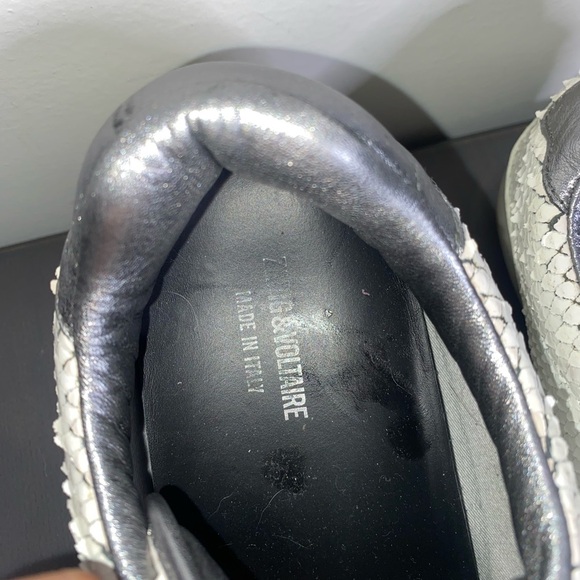 ZADIG & VOLTAIRE Zadig Neo Keith Sneakers in White - Picture 5 of 10